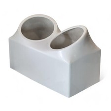 DUAL 10 FULL FIBERGLASS MARINE SUBWOOFER BOX NON PORTED