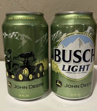 Busch Light John Deere 12oz cans (2)