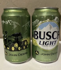 Busch Light John Deere 12oz cans (2)