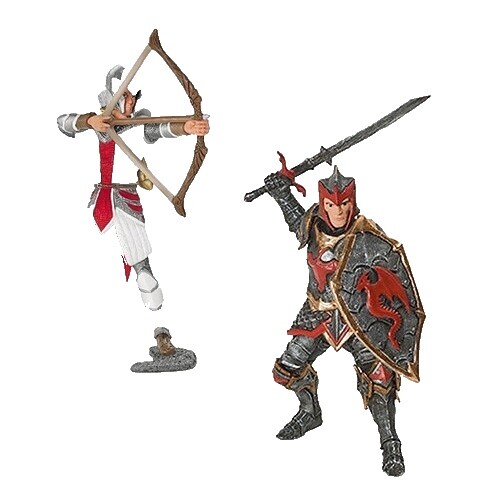 SCHLEICH World of Knights 70054 retired figure Knight on Horse w