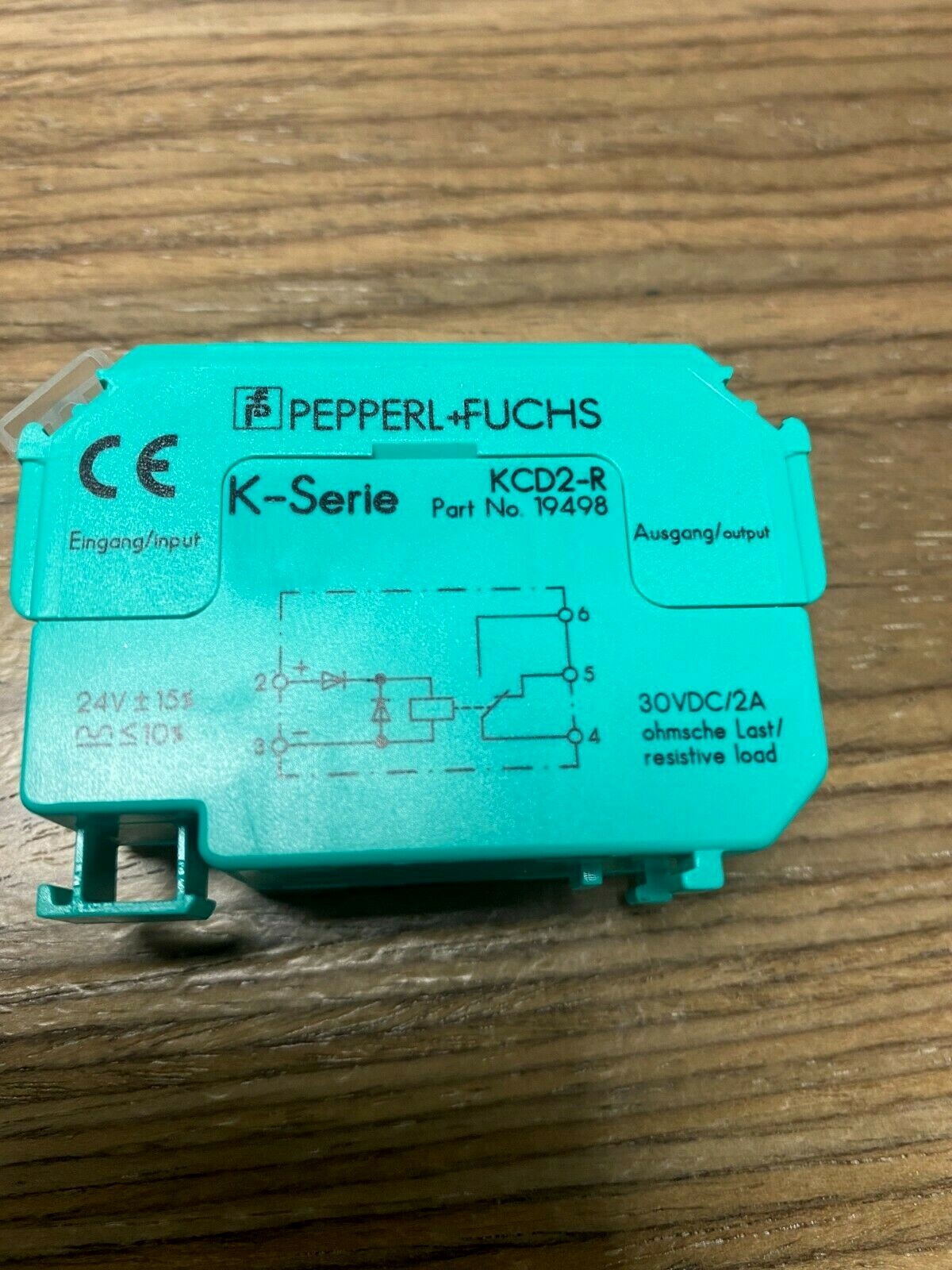 KCD2-R Pepperl + Fuchs élimine les erreurs de signal des capteurs NPN PNP 24VDC sur rail DIN