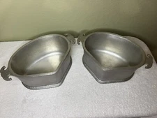 Guardian Service Aluminum Cookware Triangle Heart Shape  No Lid