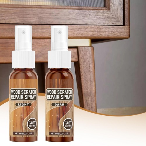 Wood Scratch Repair Instant Fix Scratch Remover Spray Floor Polish Respectable - Picture 3 of 12