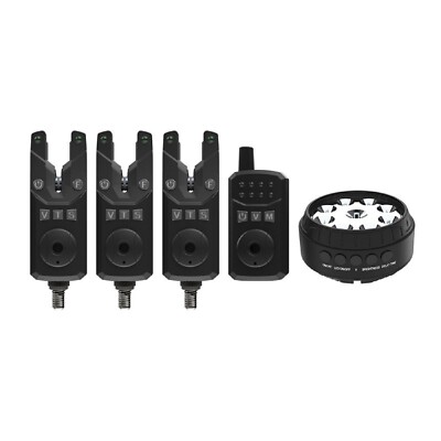 Sonik SKS2 Bissanzeiger & Empfänger Set 3+1 mit Bivvy Licht - HC0083