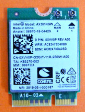 Genuine Dell Intel Wireless Bluetooth WiFi Card A00 AX201NGW XVV0P