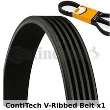 Image of ContiTech V-Ribbed Belt - 5PK1815 , 5 Ribs - Fan Belt Alternator, Drive Belt