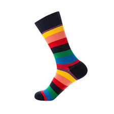 Pair Men's and Women's Premium Combed Cotton Fashion Funky Design Dress Socks