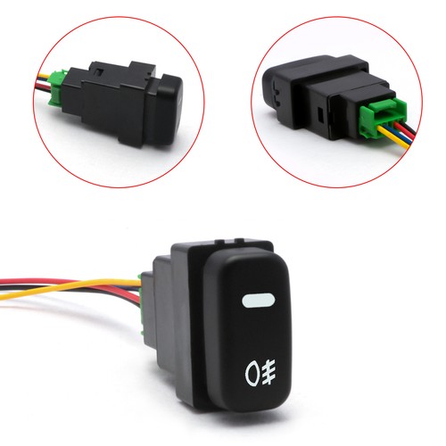 Factory Style 4-Pole 12V Push Button Switch w/LED Indicator Light For Mitsubishi - Bild 5 von 12