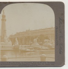 Boat Manufaturer's Palace World's Fair St Louis MO Rau Stereoview 1904