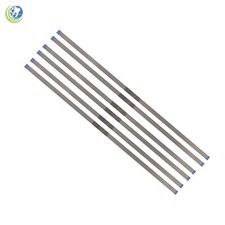 Dental Stainless Steel Diamond Polishing Strips 4.0mm Single Side Interproximal