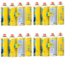 16 x Butane Gas Bottles Canisters For Portable Stoves Cookers Grill Heaters Weed