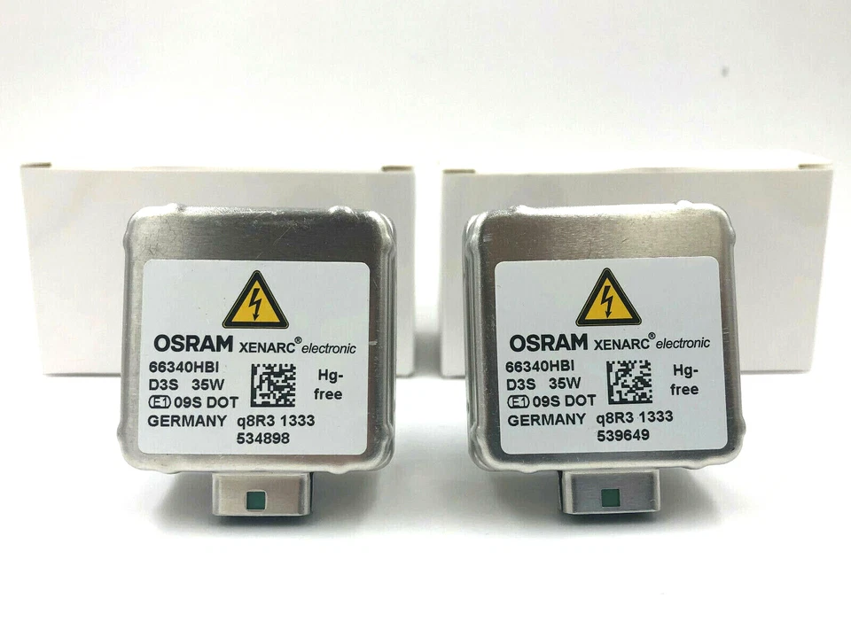 2 новые оригинальные ксеноновые лампы Osram D3S для 13–17 Cadillac ATS pn 13587843 - Изображение 2 из 2