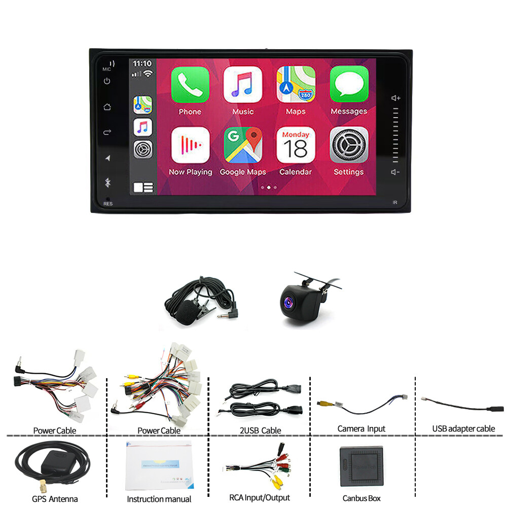 2004-2006 Scion xA 7'' For Scion xA Android Auto Apple CarPlay Car