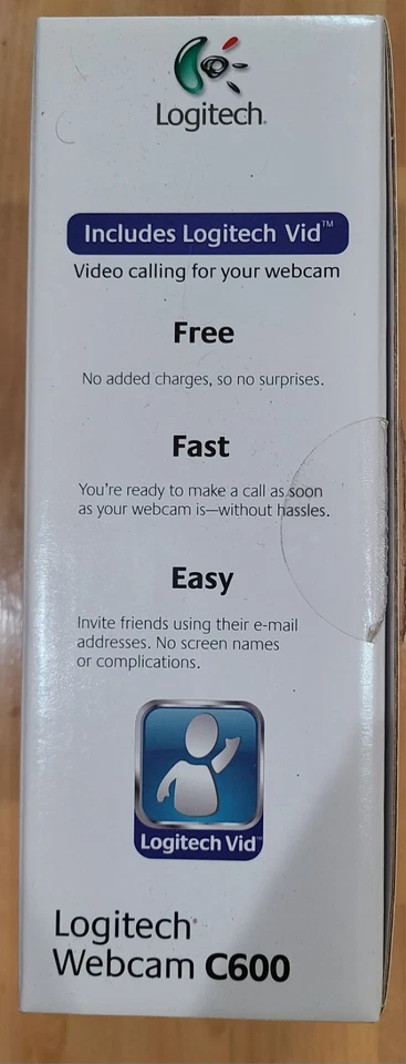 Logitech Webcam C600 HD Video Capture 2mp Sensor 8mp Photos -  NEW Open Box - Image 2 of 4