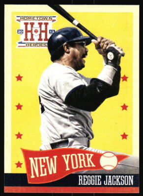 2013 Panini Hometown Heroes Reggie Jackson #202 New York Yankees