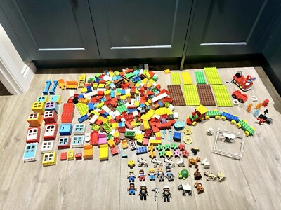 RIESIGE Lego Duplo Figuren, Steine, Tiere, Zug, Lot Konvolut, Sammlung