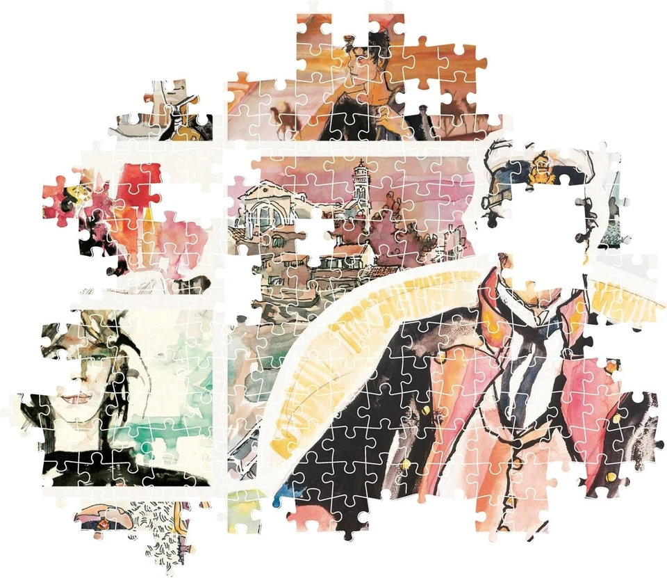Puzzle Corto Maltese - 1000 pezzi 50x70cm - Clementoni - Immagine 2 di 3