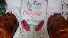 Minnetonka 401 Kilty Pink Hardsole Kilty Driving Moc Women's Size 6 - NWOB READ