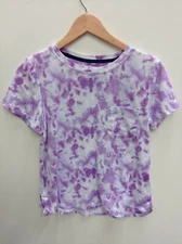 Jane and Bleecker Women's Pajama Top, Pink Tie Dye, Size XS