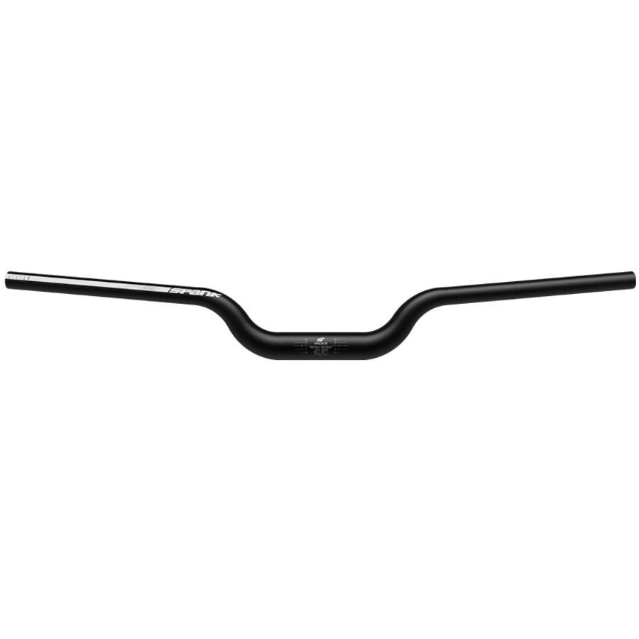 manubrio spoon 35 35mm x 800mm rise 60mm nero/bianco SPANK bici mountain