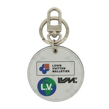 Louis Vuitton Monogram Porte Cles Round Bag Charm Key Holder M68301 Used F/S