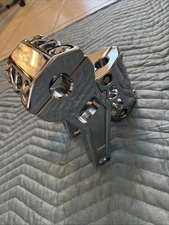 LA Choppers Chrome 6” X 1” Pullback Performance Risers Harley Standard