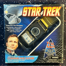 STAR TREK DIAMOND SELECT COMMUNICATOR - WORKING FINE