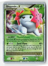 Shaymin LV. X 126/127 Rare Holo Platinum Pokemon on eBay