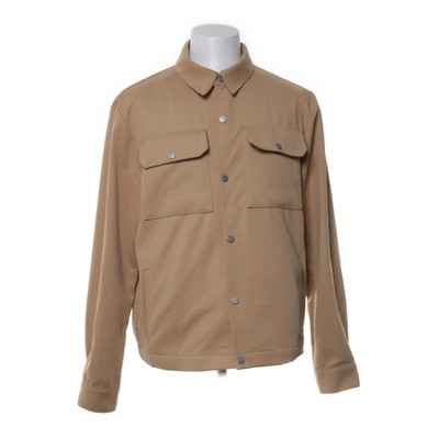 DeFacto Studio, Oberhemd, Herren, Größe: L, Beige, Elasthan/Polyester #LkI