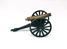 Vintage Cast Iron Miniature Toy Cannon 4.5  Long 2.5  Wide Metal