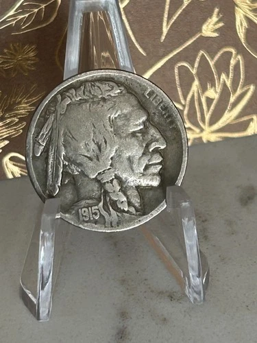 1915~S Buffalo Nickel~Fine Receipt from:  Sellallstuff Amazon~Nice