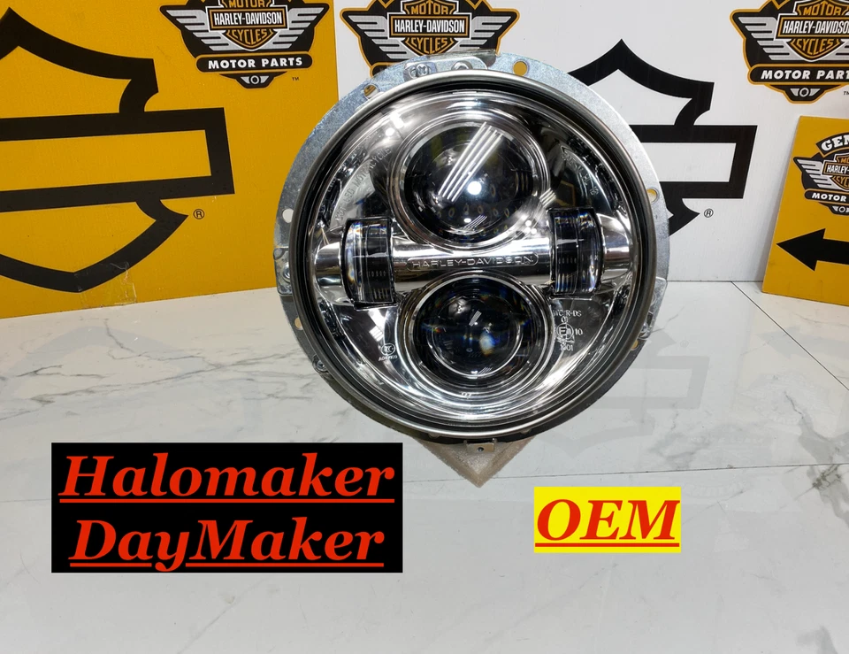 CVO OEM 97-25 Harley Touring 7" Daymaker Proyector Luz LED Faro NTO Foto 2 de 4