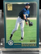 2001 Topps Ichiro Suzuki Rookie #726 Seattle Mariners 