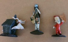 Nightmare Before Christmas Zero Cake Topper 3&rdquo; Pvc Figurine Lot Of 3  Disney