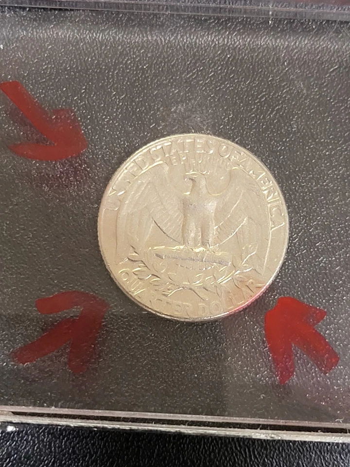 1974 25 Cent No Mint Mark Multiples Error Coin Washington Quarter - Image 3 of 4