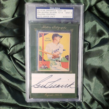 George Selkirk 2014 Historic Auto Originals 1934–36 PSA/DNA Auto 10 PSA 9 ⚾🔥