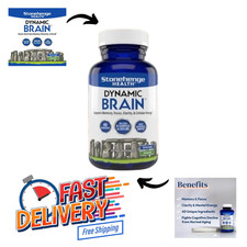Dynamic Brain Supplement   Focus, Memory  Clarity Support, 60 Capsules