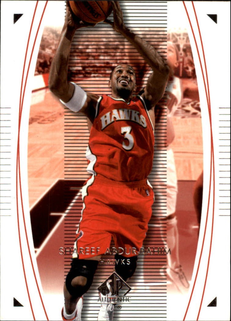 2003/2004 Upper Deck SP Authentic Basketball Cards