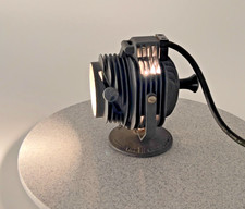 F-R Hi-Spot Fink-Roselieve mini black theater stage light  Vintage 1940s RARE