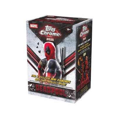 2025 Topps Marvel Chrome Deadpool Value Blaster Box