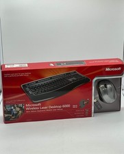 Microsoft Wireless Laser Desktop 6000 Keyboard And Mouse NIB