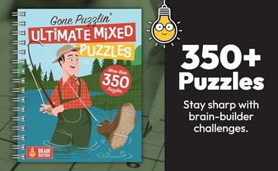 Gone Puzzlin' Mixed Puzzles Book for..., Parragon Books