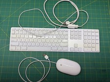 Apple A1243 Keyboard  A1152 Mouse   Original Set, Mac Compatible. READ ME