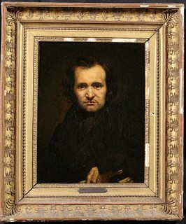 ARY SCHEFFER (1795 1858) FRENCH OIL ON CANVAS PORTRAIT OF A GENTLEMAN