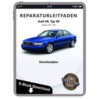 Audi A8 Typ 4D 1996-1999 Schaltplan Stromlaufplan Verkabelung Elektrik PläNe PDF