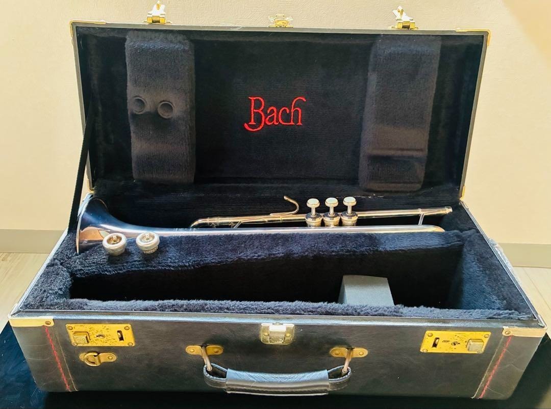 Vincent Bach Stradivarius Model 37 Trumpet Silver Operation