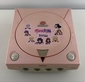SEGA Dreamcast Sakura Wars Limited Edition Pink Console HKT-3000 Japan Rare