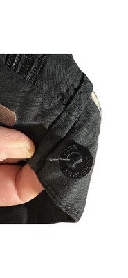 Burberry Golf Black Pleated Pants - 34x30 - Cuffed Legs Made In