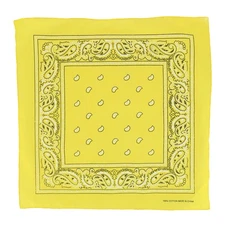 CTM Cotton Paisley Print Bandana