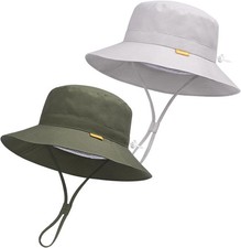 Baby Toddler Sun Hat,Boy Girl Summer UPF 50 Foldable Beach Bucket Hat,Sun Hat f